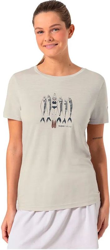 T-shirt - Zomerprint - Koper - Merinowol/PrimaLoft® Bio™