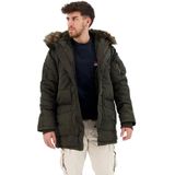 Superdry - Chinook - Parka - Gewatteerd - Met Bontvoering - Casual Fit