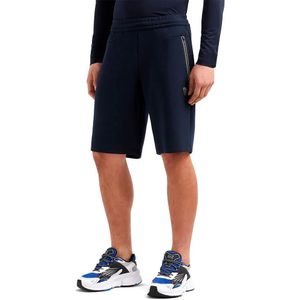 EA7voor mannen. 8NPS08_PJ4EZ Marine modern fit shorts (L), Casual, Polyester, Marineblauw