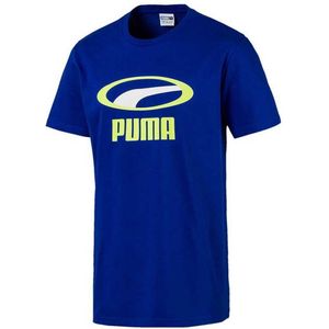 Puma Select Xtg Graphic Short Sleeve T-shirt Blauw M Man