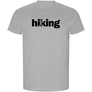 Kruskis Word Hiking Eco Short Sleeve T-shirt Grijs M Man