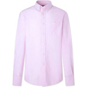 Hackett Essential Ox Stripe Overhemd Met Lange Mouwen