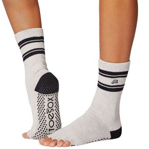 Toesox Grip Heel&toe Crew Korte Sokken