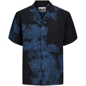 Jack & Jones 12257405 Jeff Rotary Aop Resort Overhemd Met Korte Mouwen