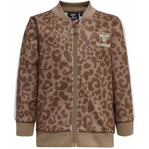 Hummel - Hmlnaomi - Sweatshirt - Multicolor - Katoen Interlock, Geborduurd Logo, Ritssluiting