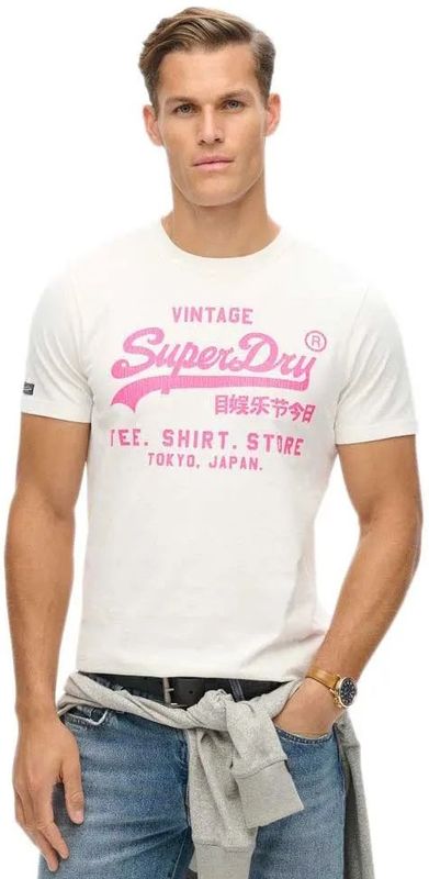 Superdry Neon Vl Graphic T-shirt Met Korte Mouwen