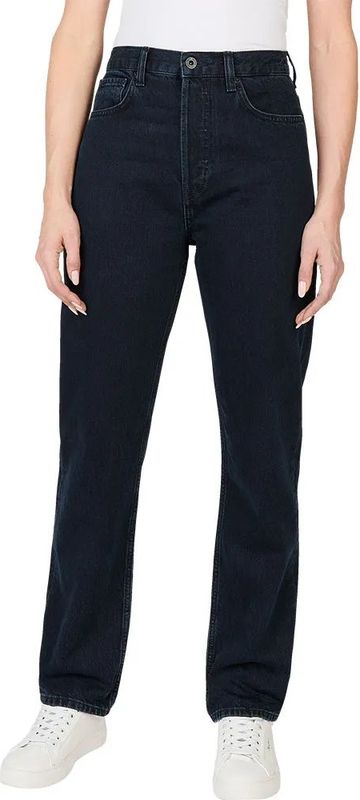 Pepe Jeans - PL204593ED6 - Rechte Jeans - Zwart - Casual - Katoen - Denim - Duurzaam