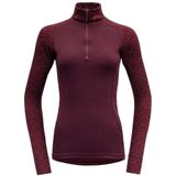 Devold Of Norway Duo Active Merino 205 Half Zip Long Sleeve T-shirt Rood XS Vrouw