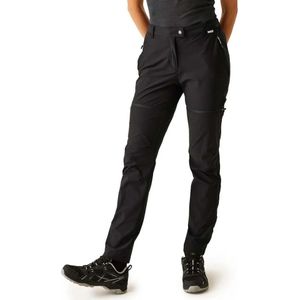 Wandelbroek - Dames - Grijs - Isoflex Stof - Afritsbaar