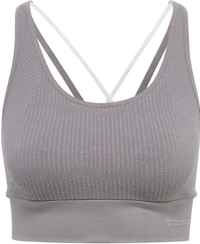 Hummel - Hmlmt Flow Seamless - Sporttop - Minimal Gray