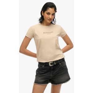 Superdry Sport Luxe Fitted T-shirt Met Korte Mouwen