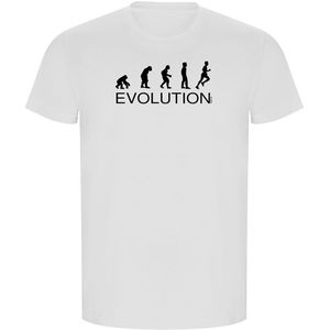 Kruskis Evolution Running Eco Short Sleeve T-shirt Wit 3XL Man