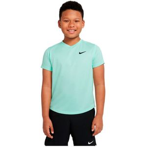 Nike Court Dri Fit Victory Short Sleeve T-shirt Groen 10-12 Years Jongen