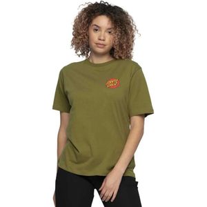 Santa Cruz Classic Dot Chest T-shirt Met Korte Mouwen