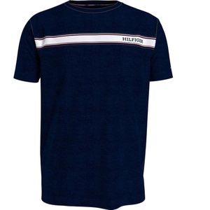 Tommy Hilfiger Um0um03196 Short Sleeve T-shirt Blauw M Man