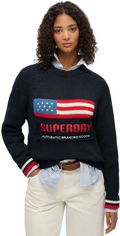 Superdry - Americana Crew Knit - Sweatshirt