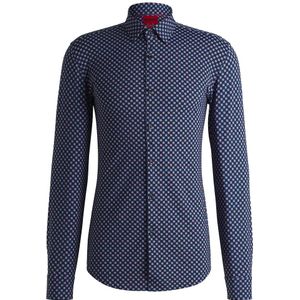 Hugo Kenno Overhemd Met Lange Mouwen