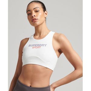 Superdry Core Active Sports Bra Wit XS Vrouw