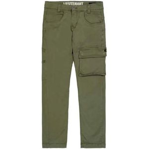 Alpha Industries - Lieutenant Pant - Cargobroek - Groen - 100% Polyethyleenvezel