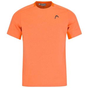 Head Racket Padel Tech Short Sleeve T-shirt Oranje S Man