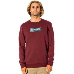 Rip Curl Surf Revival Box Sweatshirt Rood 2XL Man