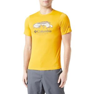 Columbia Hike™ Short Sleeve T-shirt Geel M Man