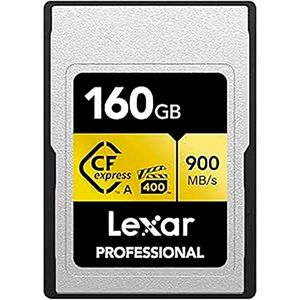 Lexar 160gb Professional Cfexpress Type A Gold Serie Sd-kaart Gerenoveerd