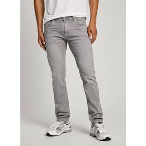 Pepe Jeans Pm207390 Tapered Fit Jeans Grijs 38 / 32 Man