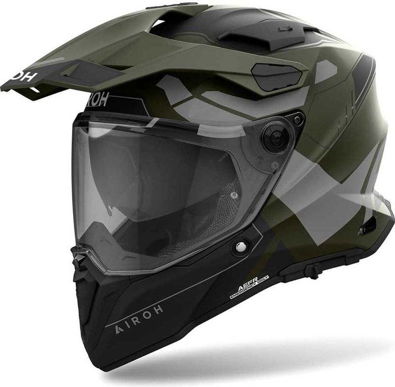 Airoh - Commander II Reveal - Integraalhelm - Zwart - Lichtgewicht