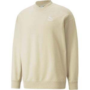 Puma Select Classics V-collar Sweatshirt Beige XL Man