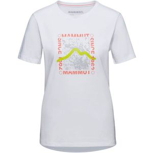 Mammut Core Box Short Sleeve T-shirt Wit S Vrouw