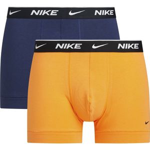 Nike 0000ke1085 Boxer 2 Units Oranje,Blauw XL Man