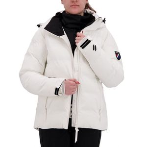 Superdry Motion Pro Puffer Jacket Wit L Vrouw