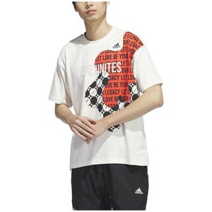 Adidas Pride Graphic Short Sleeve T-shirt Wit XL Man