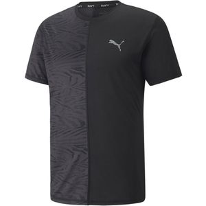 Puma Graphic Short Sleeve T-shirt Zwart S Man