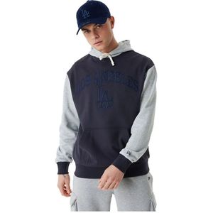 New Era Mlb Team Patch Os Los Angeles Dodgers Hoodie 60424434 - Kleur Blauw