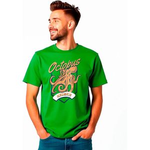 Kruskis Seafood Octopus T-shirt Met Korte Mouwen