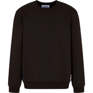 EA7unisex. 7X000248_AF12116 Train 7 Cuore sweatshirt zwart (3XL), Casual, Katoen