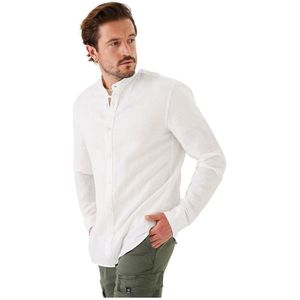 Garcia P41282 Long Sleeve Shirt Wit 2XL Man