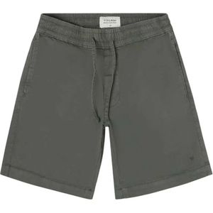 Silbonvoor mannen. 131119 Bermuda joggershort groen (38), Casual, Katoen