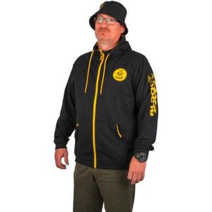 Black Cat - Logo Full Zip Sweatshirt - Heren - Zwart