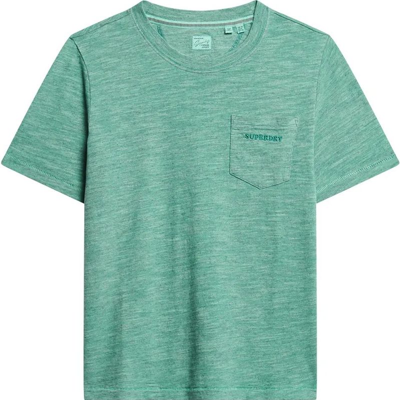 Superdry - Essential Logo Overdyed T-shirt - Korte Mouwen