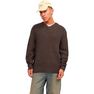 Jack & Jones Cosy Cable Trui Met V-hals