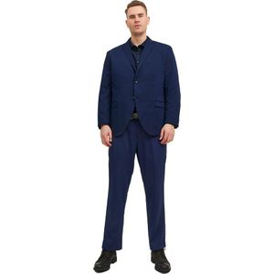 Jack & Jones Franco Plus Size Suit Refurbished Blauw 64 Man