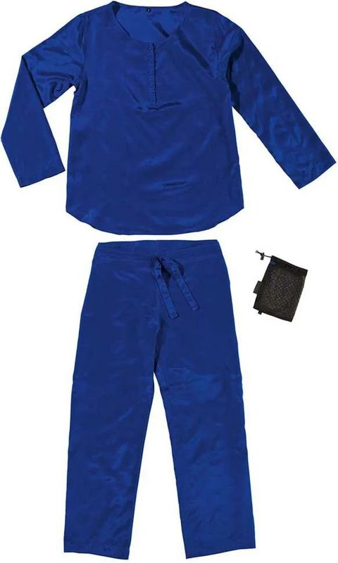 Cocoon - Adventure Nightwear - Pyjama - Reispyjama - 55% Zijde - 45% Egyptisch Katoen