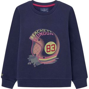 Hackett - Helmut - Sweatshirt - Blauw - Jongenskleding