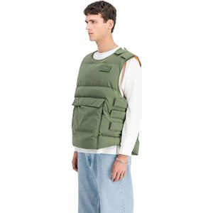 Alpha Industries - Protector Puffer Vest - Sage/Green - Blouson