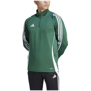 Adidas Tiro24 Sweatshirt Met Halve Rits