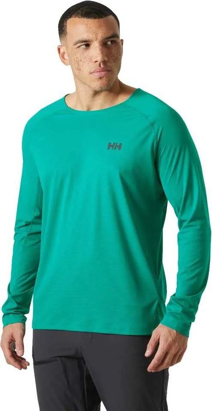 Helly Hansen - Maillot - Lange Mouwen - Zwart - Voor Trailrunning en Wandelen