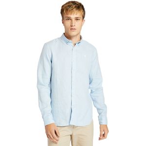 Timberland Mill River Long Sleeve Shirt Blauw 2XL Man